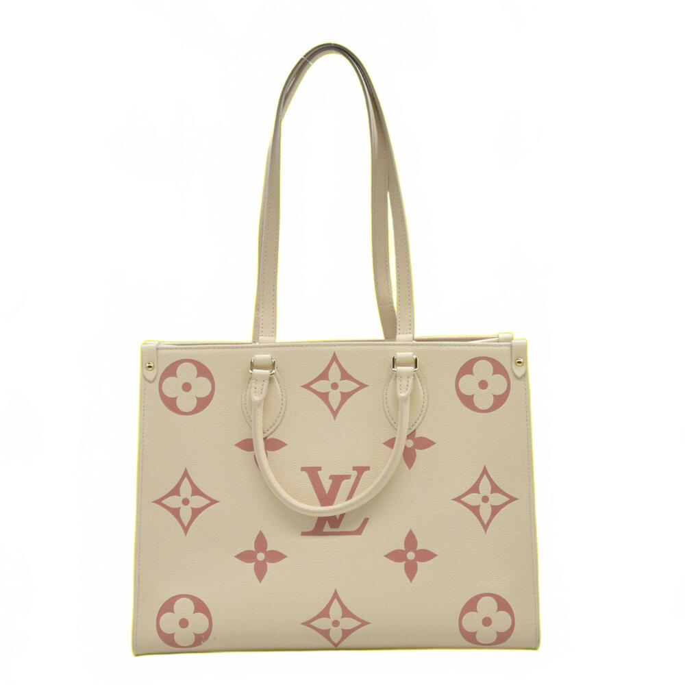 Louis Vuitton Rose Trianon/Creme Monogram Giant Empreinte